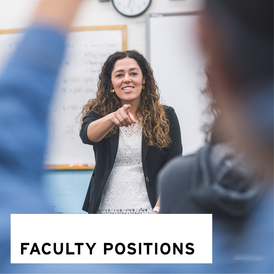 Faculty Positions